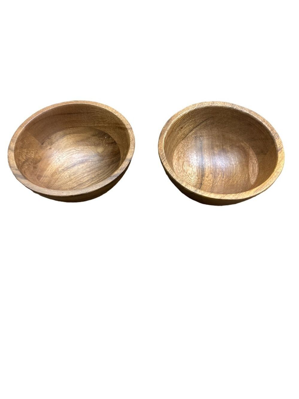 Set of Two 5oz Wooden Bowls